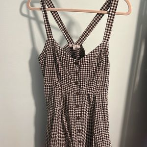 Madewell black and white gingham